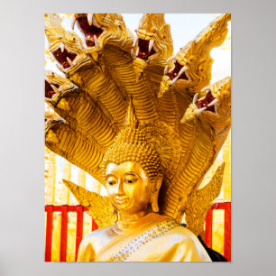 Poster Chiang Mai Watt Pra Que Doi Suthep