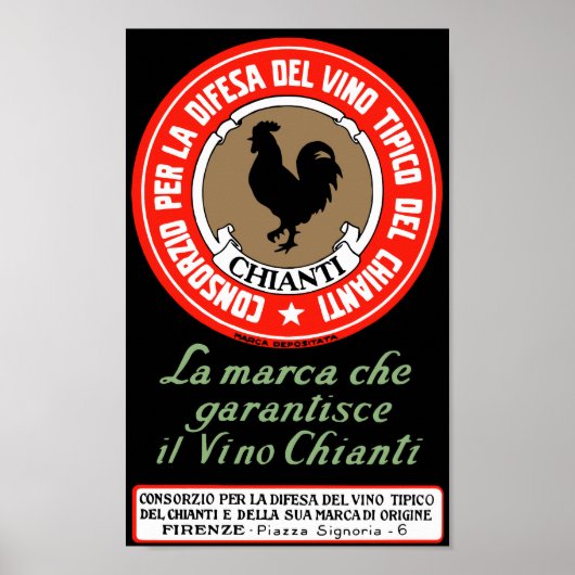 POSTER CHIANTI (Devant)