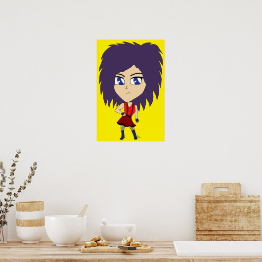 Poster chibi (Cuisine)