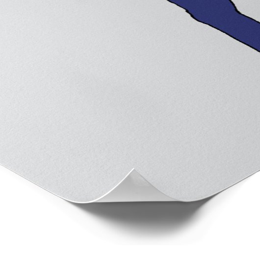 Poster Chibi avec un chat comme une queue (Coin)