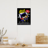 Poster Chibi Batgirl Prêt Pour L'Action (Cuisine)