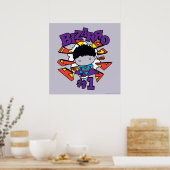 Poster Chibi Bizarro #1 (Cuisine)