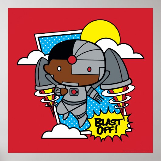 Poster Chibi Cyborg S'Est Éteint ! (Devant)