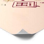 Poster Chibi Hermione "Le mal géré" (Coin)