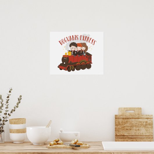 Poster Chibi HOGWARTS EXPRESS™ Ride (Cuisine)