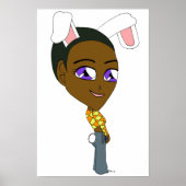 Poster chibi lapinegirl   (Devant)