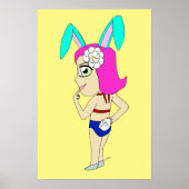 Poster chibi lapinegirl   (Devant)