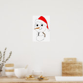 Poster chibi snowman (Cuisine)