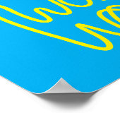 Poster Chibi Wonder Woman Voler Avec Lasso (Coin)