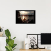 Poster Chibougamau (Bureau à domicile)