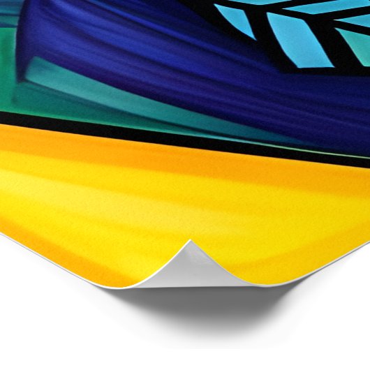 Poster Chic Afro Queen (Coin)