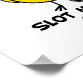 Poster Chic de machine à sous (Coin)