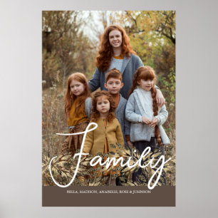 Poster Chic Faux Golden Parties scintillant Foliing Full 