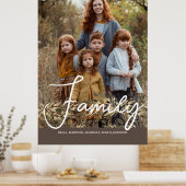 Poster Chic Faux Golden Parties scintillant Foliing Full  (Cuisine)