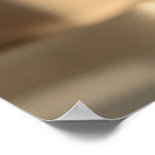 Poster Chic Fox Relaxant dans le style (Coin)