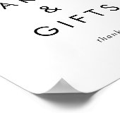 Poster Chic Grad Casquette Graduation des cartes et cadea (Coin)