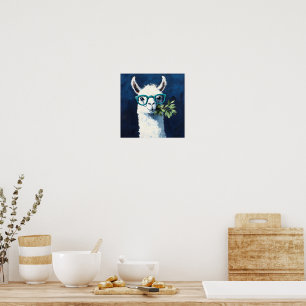 Poster Chic Lama Intelligent
