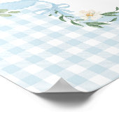 Poster Chic One Silly Goose Blue Balloon Anniversaire Bie (Coin)