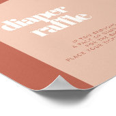 Poster Chic pêche en terre cuite arche Déchets Signe de r (Coin)