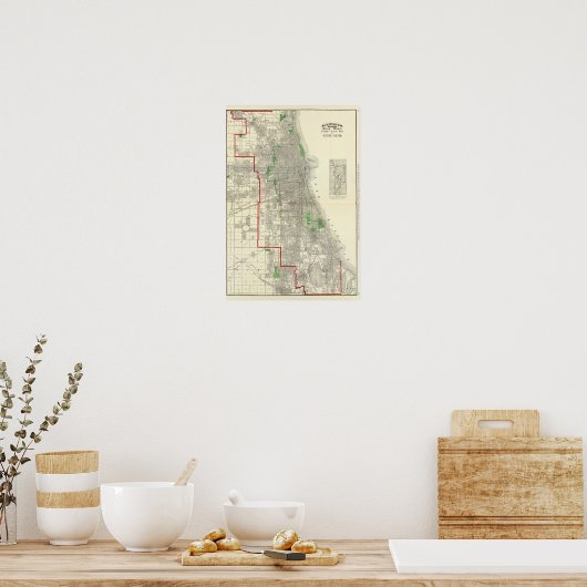 Poster Chicago (Cuisine)