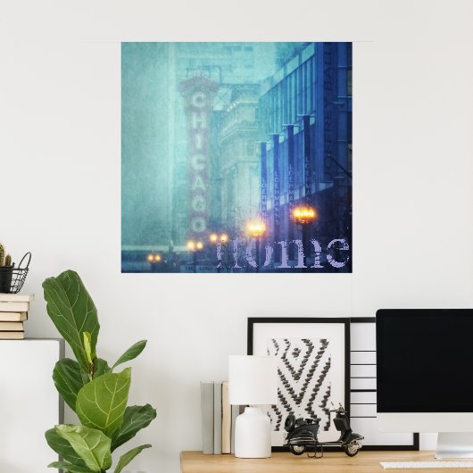 Poster Chicago (Bureau à domicile)