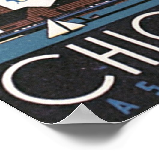 Poster Chicago a tout (Coin)