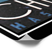 Poster Chicago a tout Vintage Print (Coin)