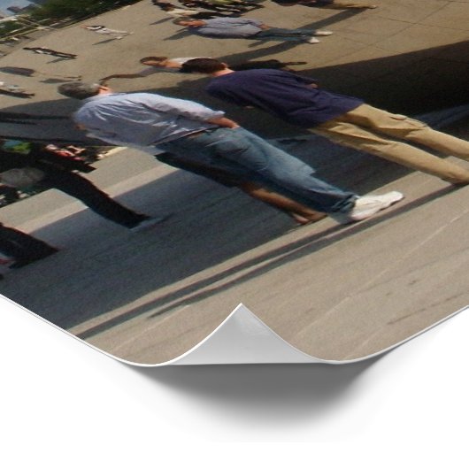 Poster Chicago Bean (Coin)