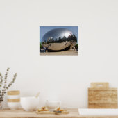 Poster Chicago Bean (Cuisine)