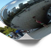 Poster Chicago Bean Landmark (Coin)