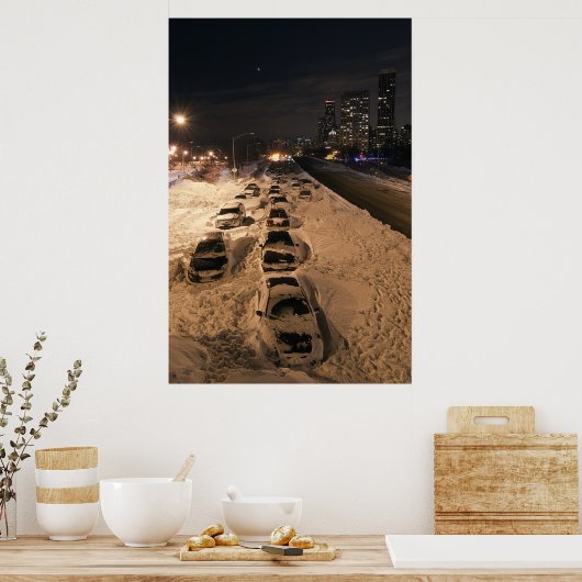 Poster Chicago Blizzard 2011 (Cuisine)