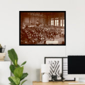 Poster Chicago Board of Trade Photo 1900 (Bureau à domicile)