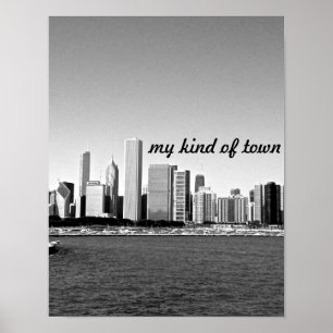Poster chicago est ma ville