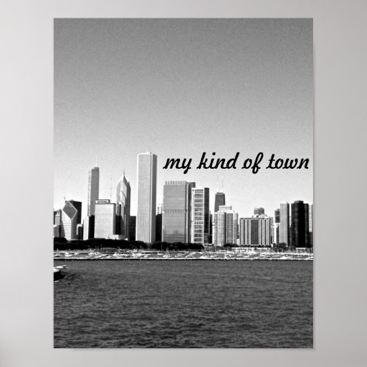 Poster chicago est ma ville (Devant)