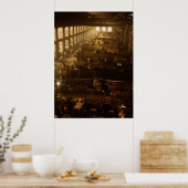 Poster Chicago et Northwestern RR Shop (Cuisine)