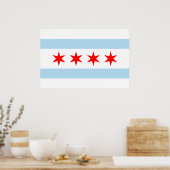Poster Chicago, États-Unis (Cuisine)