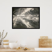 Poster Chicago, IL Auto Show Photo 1907 (Cuisine)