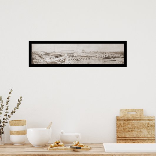 Poster Chicago, IL Exposition 1893 (Cuisine)