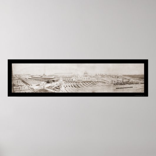 Poster Chicago, IL Exposition 1893 (Devant)