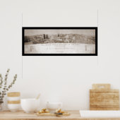 Poster Chicago, IL Fire Photo 1871 (Cuisine)