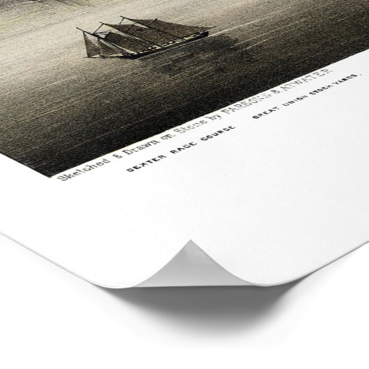 Poster Chicago, IL Panoramic Map - 1874 (Coin)