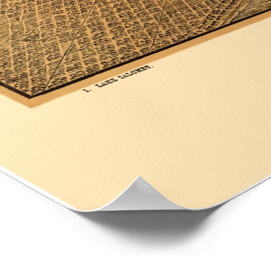 Poster Chicago, IL Panoramic Map - 1892a (Coin)