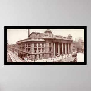 Poster Chicago, IL Railroad la photo 1912