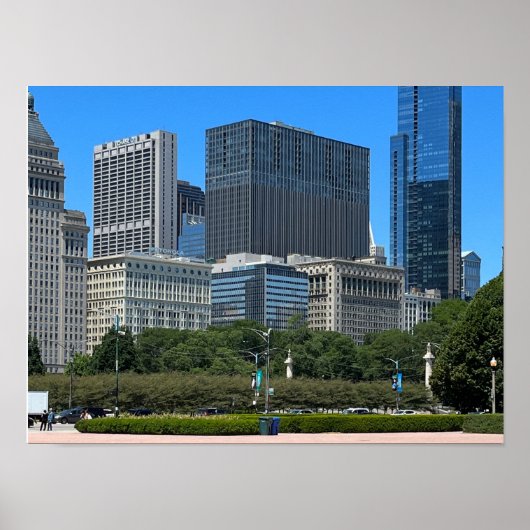 Poster Chicago Illinois (Devant)