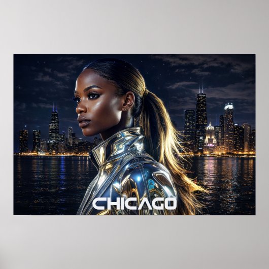 POSTER CHICAGO - ILLINOIS (Devant)