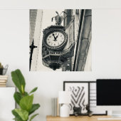 Poster Chicago, Illinois Architect, Horloge (Bureau à domicile)