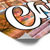 Poster Chicago, Illinois, États-Unis (Coin)