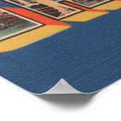 Poster Chicago, Illinois - Scènes de grandes lettres (Coin)