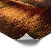 Poster Chicago, Illinois, Skyline et Chicago River au 2 (Coin)