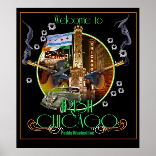 Poster Chicago Irish 1920 (Devant)